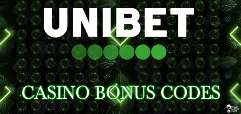 unibet casino codes